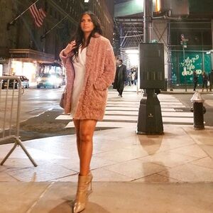 Wilfred Aritzia Faux Fur Grete Coat